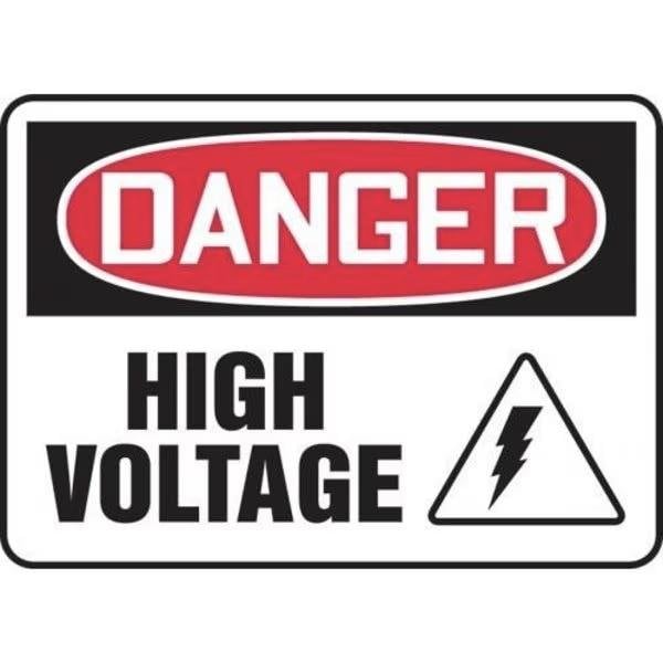 Accuform OSHA DANGER SAFETY SIGN HIGH MELC028XT MELC028XT - main